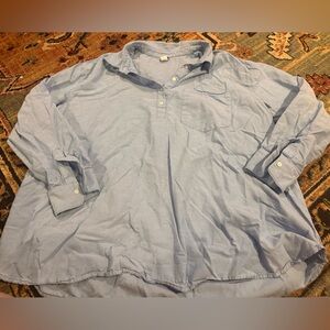 Old Navy Women's Maternity Blue Blouse